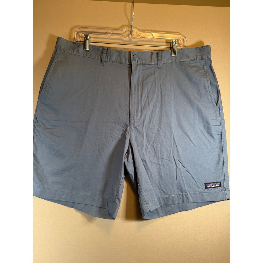 Patagonia Mens Organic Cotton Hemp Lightweight Shorts Blue Size 36 57755